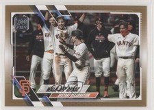 2021 Topps Checklist Gold /2021 Mike Yastrzemski San Francisco Giants #258 03rx