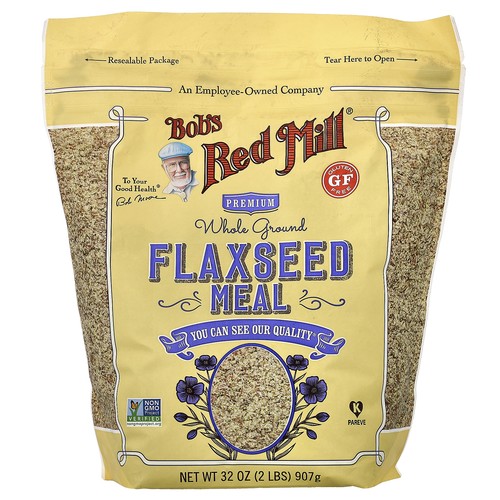 Flaxseed Meal, Whole Ground, 32 oz (907 g)