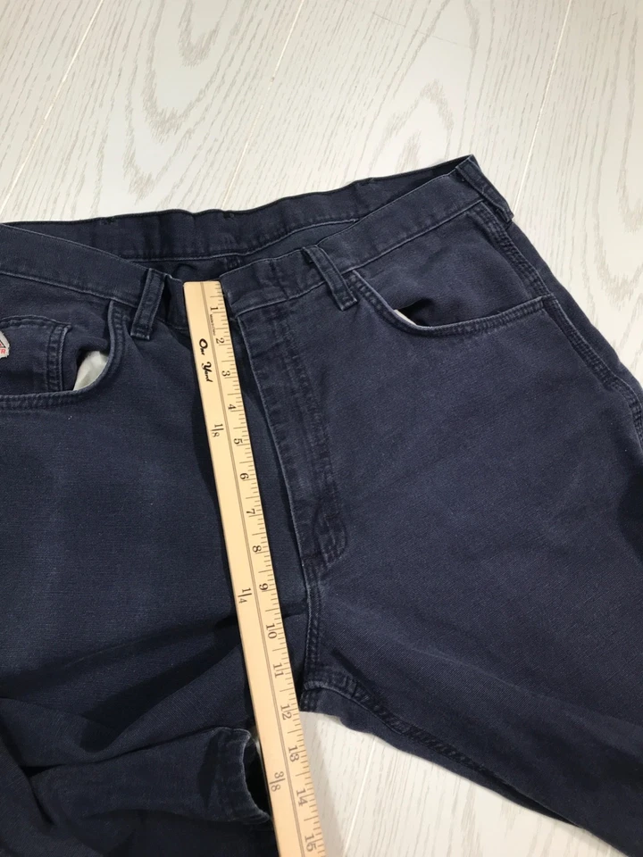 Bulwark Fr Flame Resistant Pants Men 36x32 Blue Work Skater NFPA CAT 2 2112 - Image 3 of 4