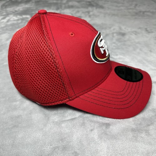 San Francisco 49ers New Era 39Thirty NFL Neo Stretch Flex Cap Mütze Rot Sm-Med - Bild 5 von 10