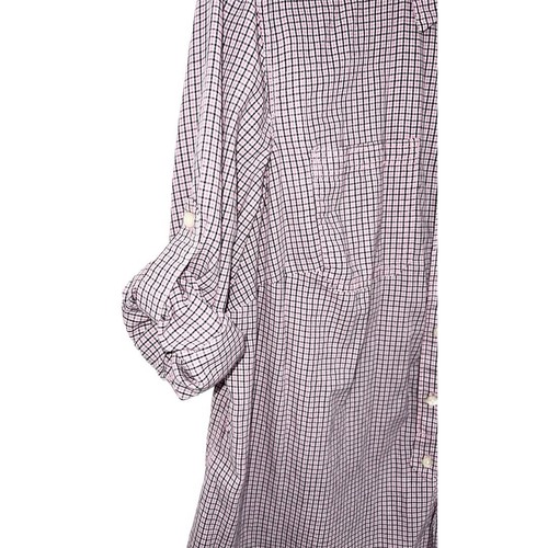 Lauren Jeans Co. Shirt Women’s Size 1X Pink Black White Button Front Casual - Picture 3 of 8