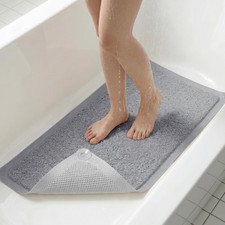 Upgraded Anti Slip Shower Mat for Inside Shower,Non Slip Bathtub Mat with Suc...