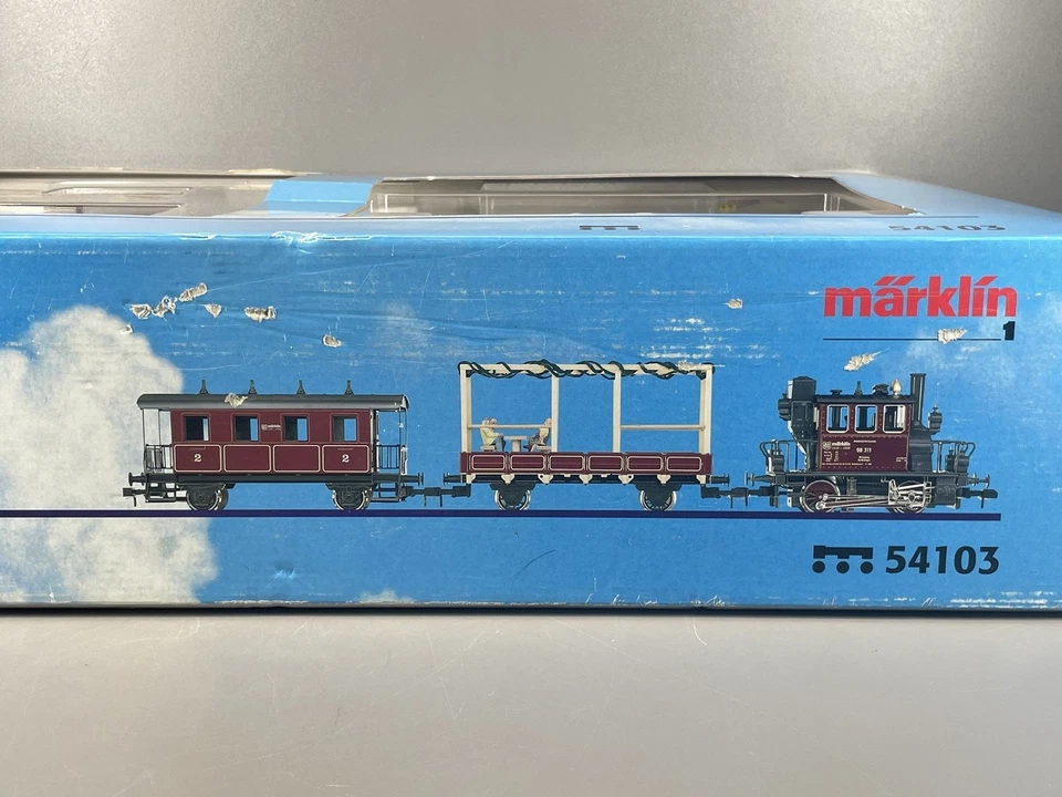 Spur 1 MÄRKLIN MAXI DELTA Jubiläumszug mit Glaskasten 54103 OVP / 5 H 657 - Bild 4 von 4