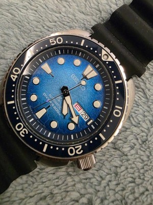 Seiko Prospex King Turtle SRPH59J1 Blue Dial Sapphire Ceramic Bezel Complete Set