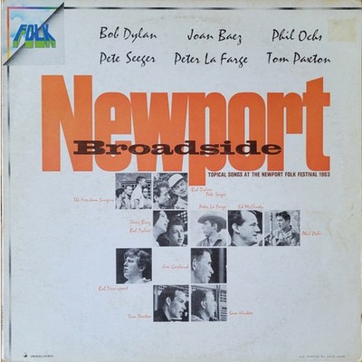V.A. - Newport Broadside (Vinyl LP - 1964 - IT - Reissue)