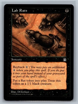 Magic The Gathering Stronghold Lab Rats MTG TCG CCG