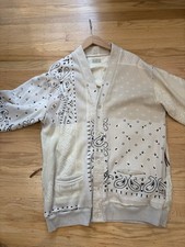 Kapital Quilted Bandana Bivouac Cardigan size 3 made in Japan