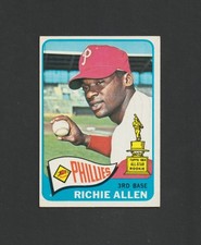 1965 Topps RICHIE ALLEN #460 ~ Phillies AS Rookie Trophy ~ Nice Card. rookie card picture