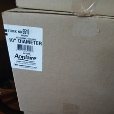 Aprilaire 10" Round Ventilation Damper 6510 24V 2 WIRE NORMALLY CLOSED NEW