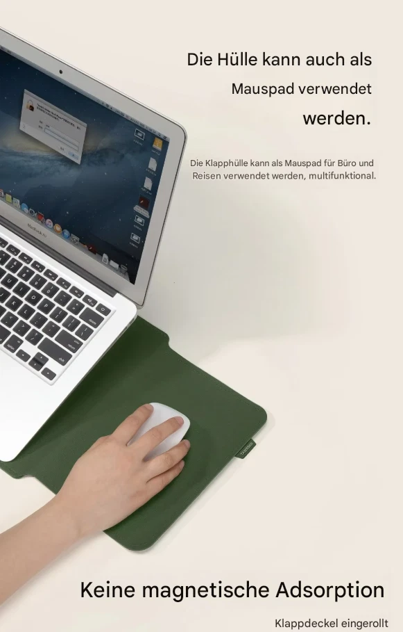 Laptoptasche Hülle für 13" MacBook Air / Pro 2021-2012 14 15 16 Zoll MacBook Pro - Bild 4 von 4