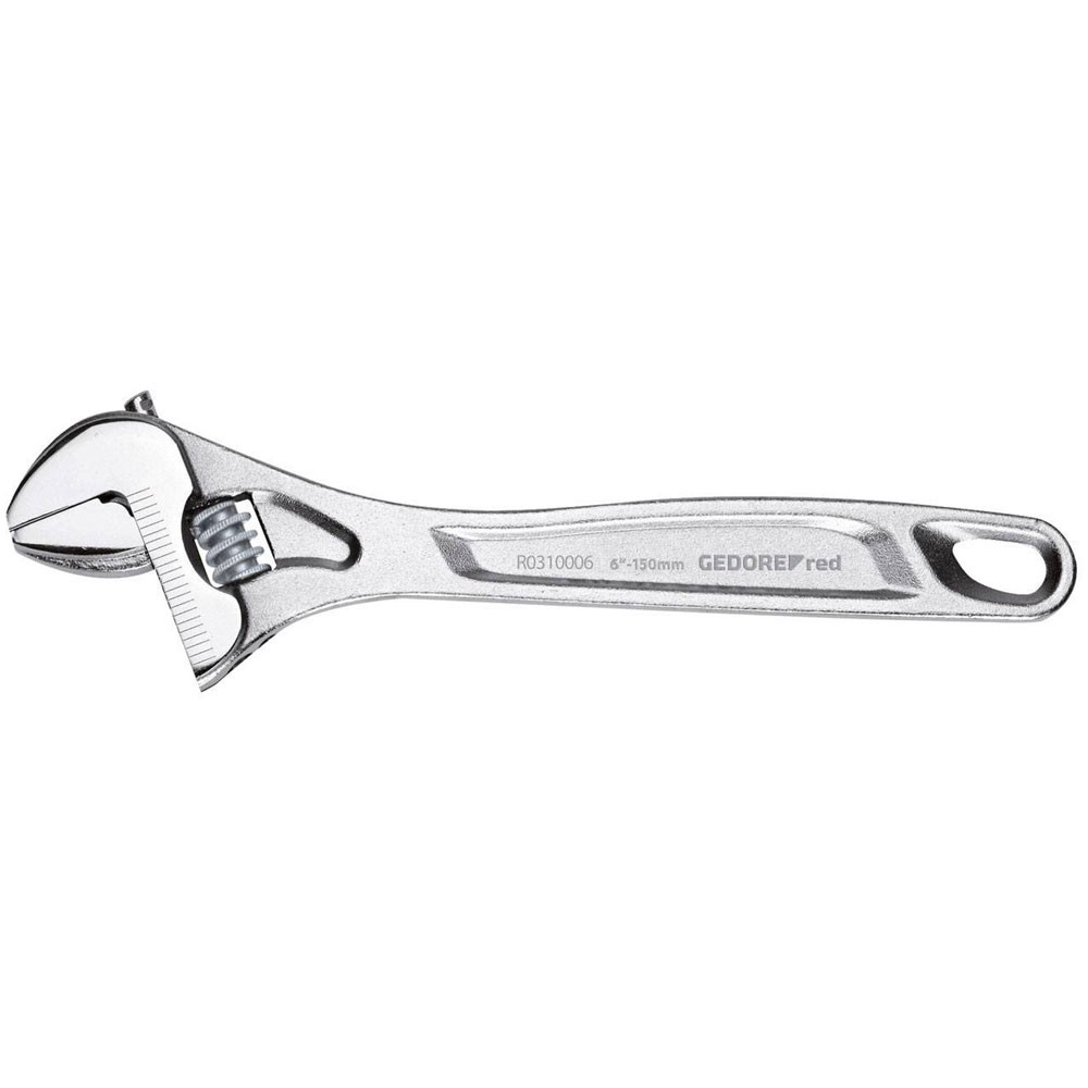 Gedore RED Adjustable Wrench 30 mm length 250 mm 15° chrome