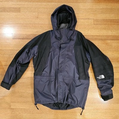 North Face Mountain Light GORE-TEX 3-in-1 Hooded Jacket Blue Removable Fleece L