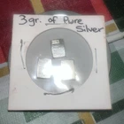 3 Grams Of Pure Silver