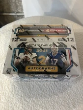 2021 Panini Prizm Football Hobby Box FACTORY SEALED (2 Autos In Box)