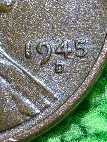 MAJOR ERROR!   1945-D/D NORTH RPM-001 NICE  XF COIN ERROR!!!!!!!!!!