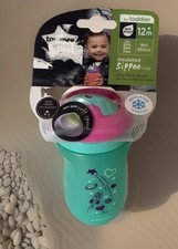 Tommee Tippee Insulated Sippy Cup 12M Space Rocket Heart Toddler