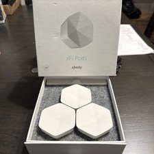 Xfinity xFi Pods XE1-S WiFi Network Range Extender 1st Generation Set Of 3 White