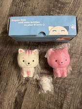Cat Squishy Squeeze Toys, Cat Paws Squishy Toys, Stress Relief Squishies for Kid