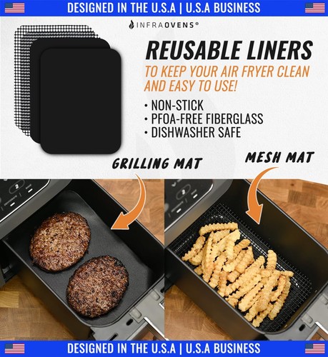 Accessories for Ninja Dual 2 Basket Air Fryer 10 QT DZ401 & 8 QT DZ201, Racks... - Picture 4 of 6