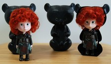Disney Pixar Brave Transforming Bear Triplets Doll – Disney Store 2012 – Rare