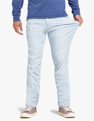 Mugsy Lightest Blues Jeans 36 Waist 34 Length Slim Fit Comfortable Denim