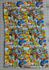 Winnie the Pooh Collage Custom Print 1 Yard Fabric Seamless Design Approx 59x36