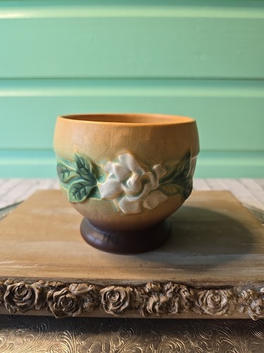 Roseville USA Kunstkeramik Gardenie Schüssel 657-3,5"