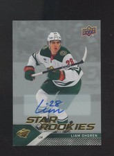 2024-25 Upper Deck Hockey Star Rookies #9 Liam Ohgren RC Rookie AUTO
