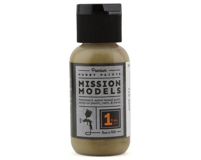 Mission Models German Dunkelgelb Acrylic Hobby Paint (RAL 7028) (1oz)