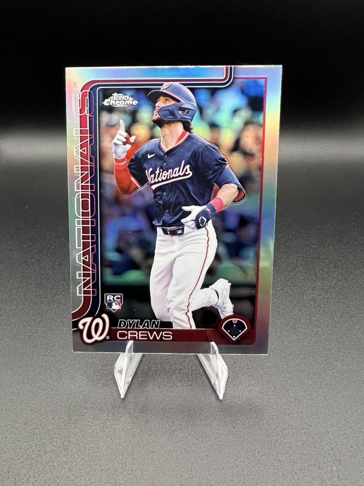 2025 Topps Chrome - Dylan Crews #146 Refractor (RC)