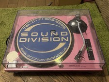 Technics SL-1210 MK2 Direct Drive Turntable w/ Cover Plate & Stanton 500 Mk2