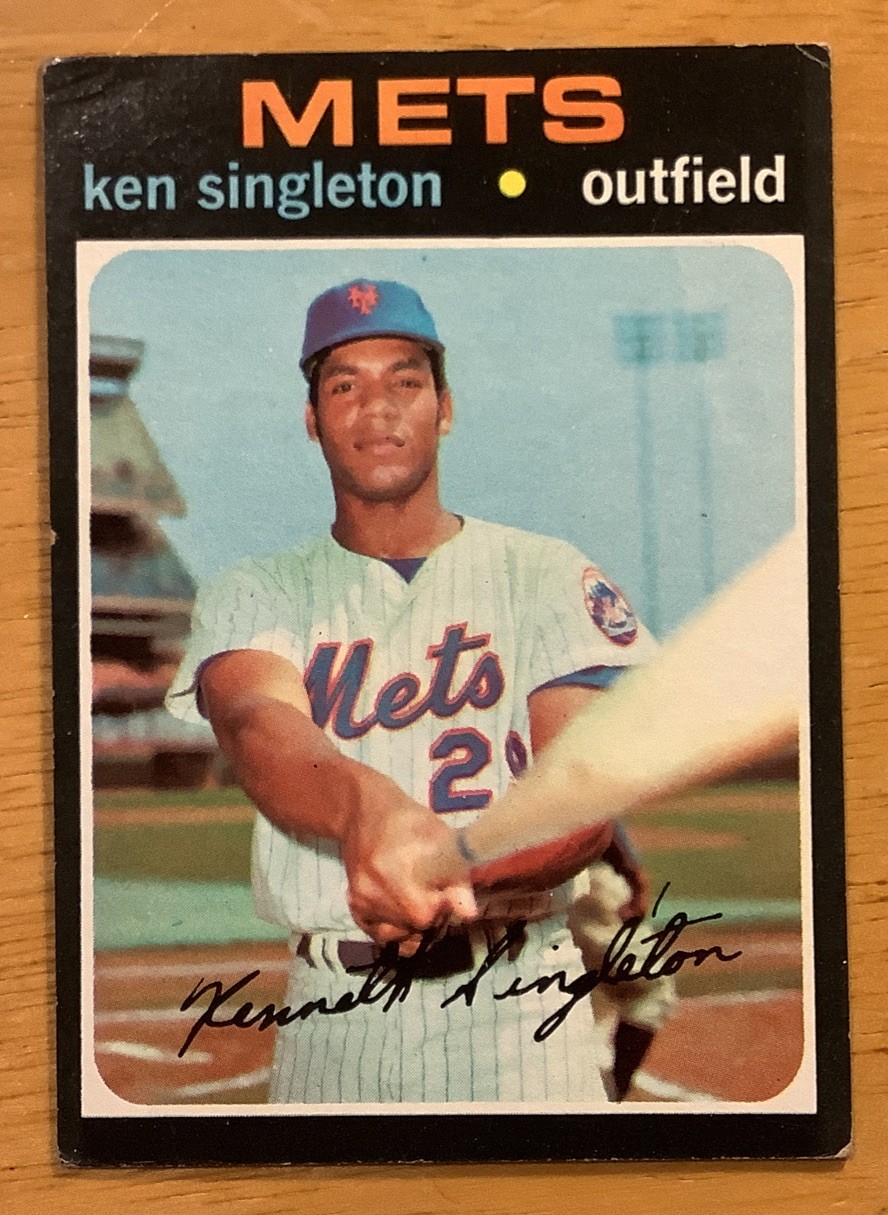 1971 Topps - Ken Singleton #16 (RC) New York Mets