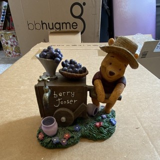 Disney Store Winnie the Pooh “Berry Juicer” Figurine Simply Pooh Exclusive