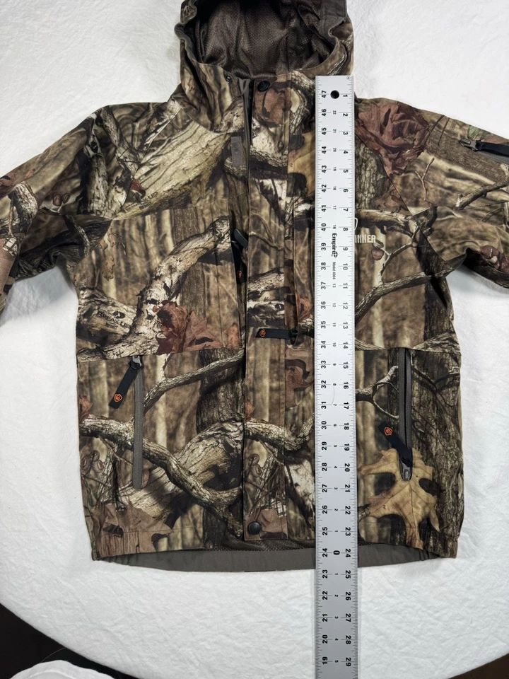 Game Winner Youth Large Polyester Lined Camo Jacket Hunting Hooded Lined - Image 2 of 4