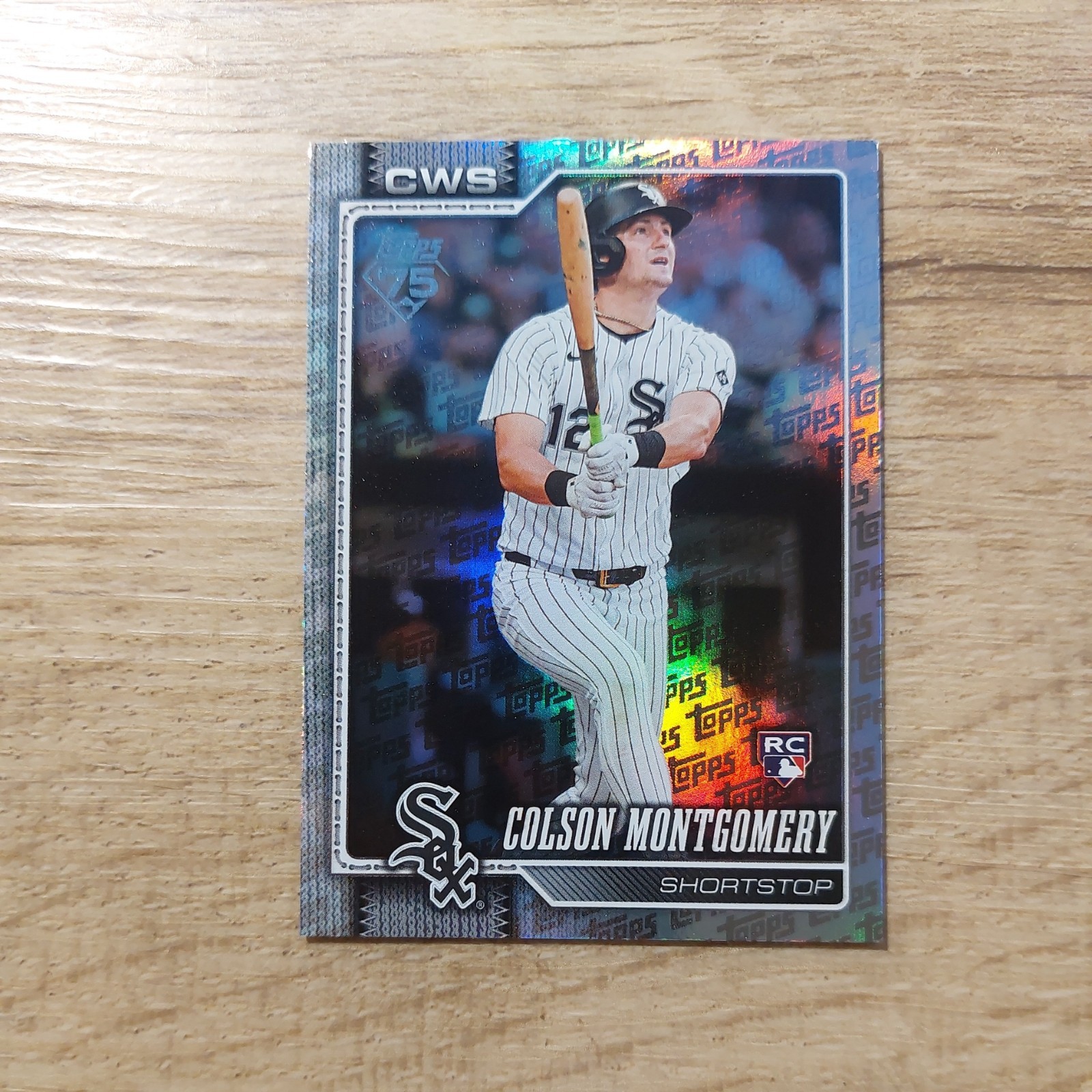 Colson Montgomery RC 2026 Topps Fanatics Exclusive Topps Foil Pattern #157