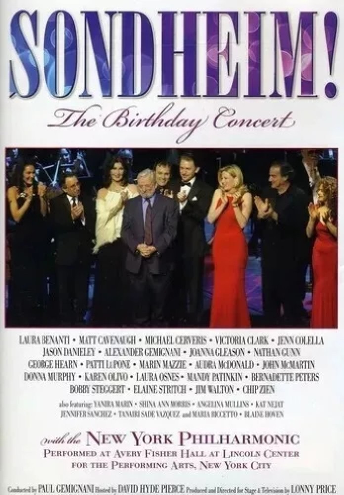 Sondheim: The Birthday Concert DVD Musical & Performing Arts (Region 1) NTSC