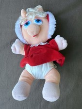 Baby Miss Piggy Plush Muppet Jim Henson Holiday Vintage 1987