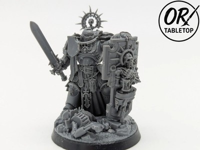 Space Marine Captain mit Relic Shield, *unbemalt*, Space Marines, Warhammer 40K