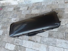 Christina 4/4 Full Size Violin Case Carbon Fiber Oblong Shape Includes Straps