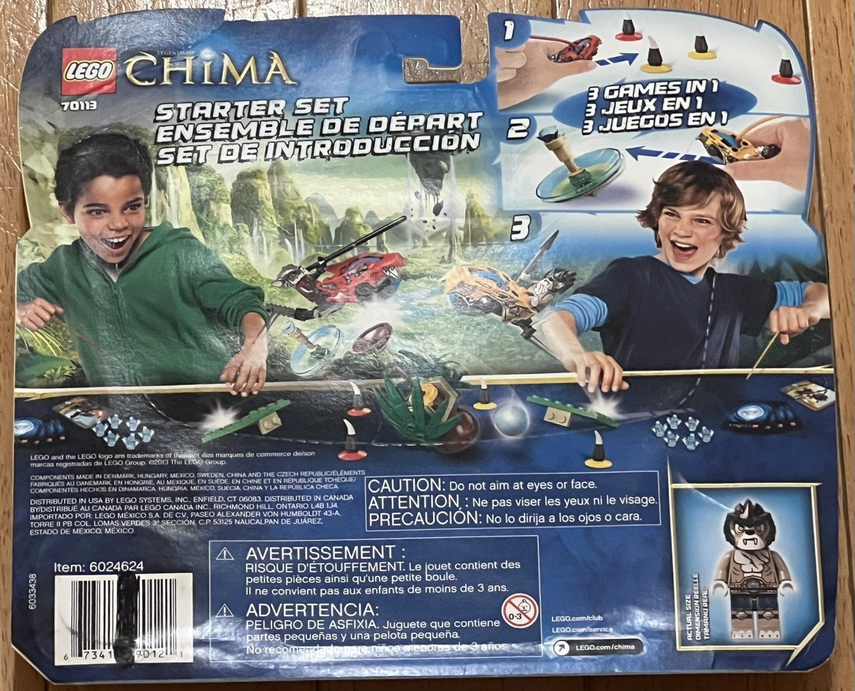 LEGO 70113 Legends of Chima Chi Battles Starter Set * 673419190121