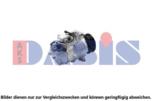 AKS Dasis Kompressor, Klimaanlage 852537N FüR Audi-image