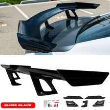 Trunk Spoiler Wing Gloss Black For 2016-2024 Chevy Camaro ZL1 1LE Style LT RS SS