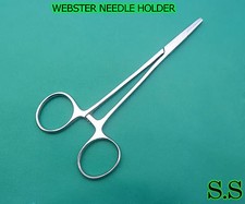 6 WEBSTER NEEDLE HOLDERS 6" DENTAL SURGICAL INSTRUMENTS