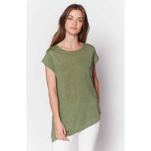 Joie Linen Ryoko Asymmetric Hem Fatigue 