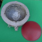 Vintage Western Cullen Federal Sign Co. Railroad Crossing Signal Light Parts