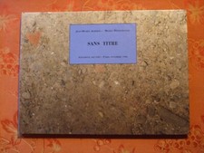 Jean-Michel ALBEROLA sans titre Auschwitz Mai 1987-Paris Novembre 1996 épuisé