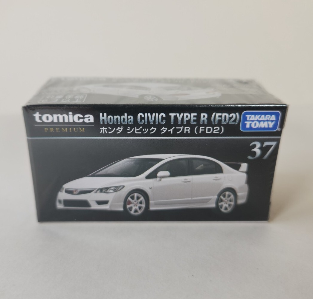 Tomica Premium #37 Honda Civic Type R FD2 1/64 Scale Diecast Car