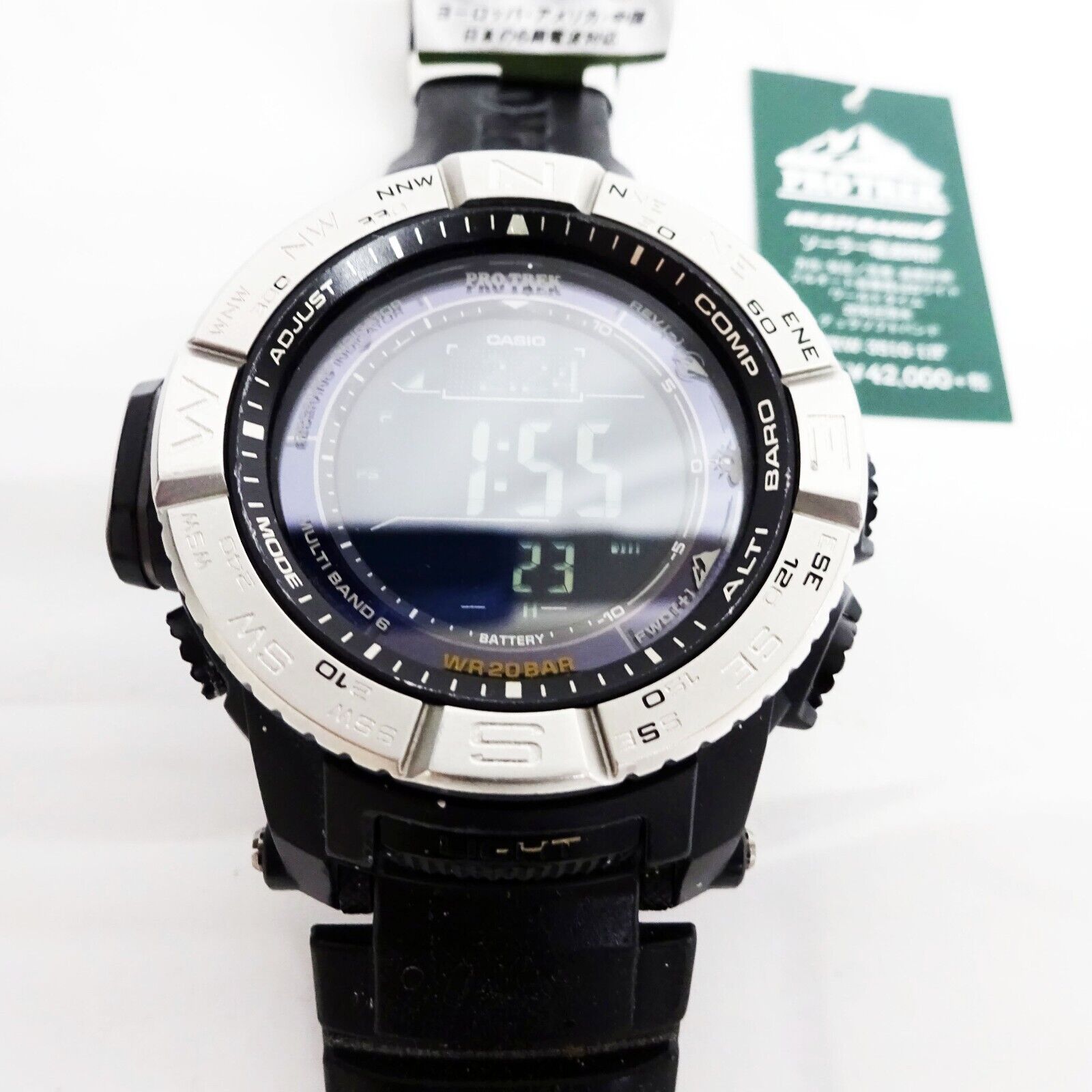 Casio Pro Trek PRW-3510-1JF Wrist Watch for Men for sale online | eBay
