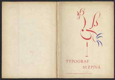 The Typographer Sings Typograf si zpiva + Graphic Art of Josef Zavrel typography