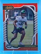 2022 Panini Absolute - Rookies Spectrum Orange #200 Zonovan Knight /75 (RC)